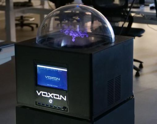 360度3D显示器：Voxon VX1世界最早最先进的3D立体显示器亮相