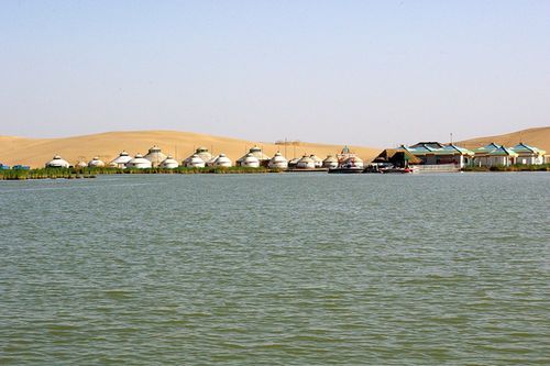 宁夏石嘴山沙湖：湖泊沙漠交相辉映的奇幻之旅